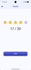 Odd and Even results screen